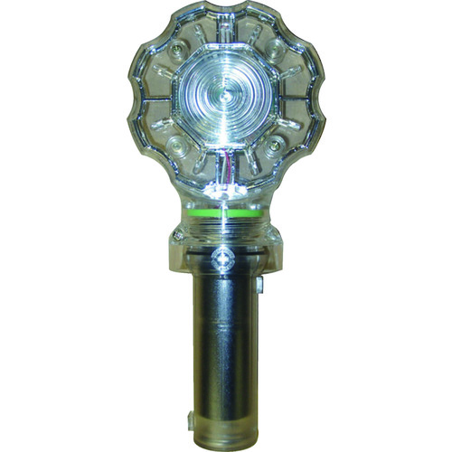 トラスコ中山 グリーンクロス 安全コーン用オプション ビューティ閃光灯 本体のみ(ご注文単位1個)【直送品】