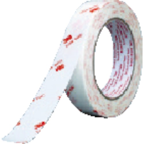 トラスコ中山 3M 再剥離 低VOC不織布両面粘着テープ 1110 25mmX20m(ご注文単位1巻)【直送品】