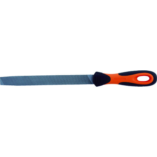 トラスコ中山 バーコ エルゴハンドル付 ミルヤスリ 荒目 刃長150（ご注文単位1本）【直送品】