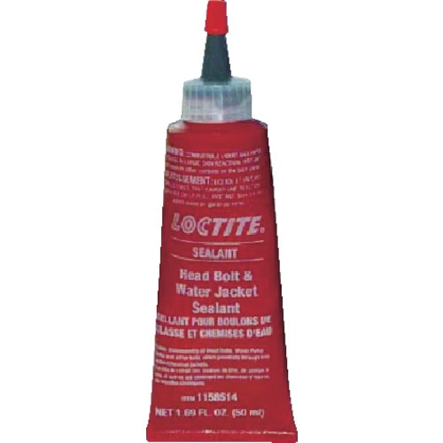トラスコ中山 ロックタイト ねじゆるみ止め ヘッドボルト＆ウォータージャケットシーラント 50ml（ご注文単位1本）【直送品】