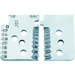 トラスコ中山 KNIPEX 精密ワイヤーストリッパー 1219-02用替刃(ご注文単位1組)【直送品】