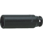 トラスコ中山 コーケン パスファインダーディープソケット 差込角6.35mm 対辺12mm（ご注文単位1個）【直送品】