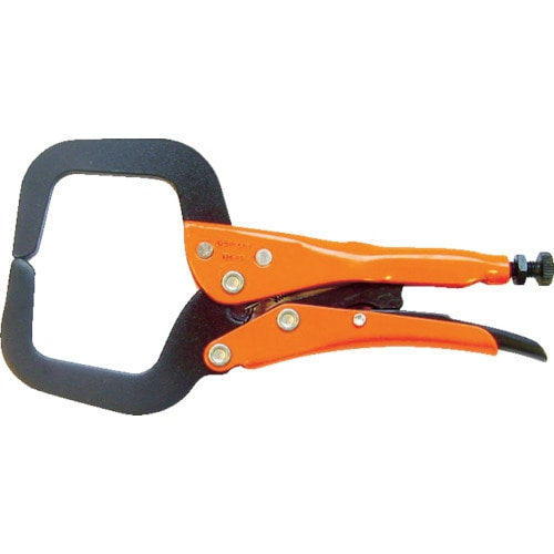 トラスコ中山 GRIP-ON C型グリッププライヤー 300mm(ご注文単位1個)【直送品】