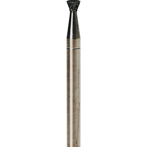 トラスコ中山 ナカニシ 電着CBNバー 逆テーパー #120 刃径3×刃長2×軸径3×45L（ご注文単位1本）【直送品】