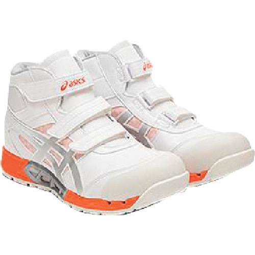 トラスコ中山 アシックス ウィンジョブCP308 AC ホワイト×ピュアシルバー 30.0cm(ご注文単位1足)【直送品】