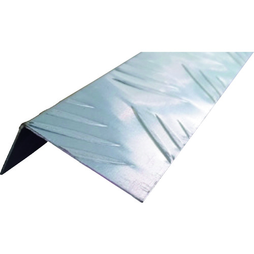 トラスコ中山 光モール アルミアングル縞目柄 AL20×40 1000mm(ご注文単位1個)【直送品】