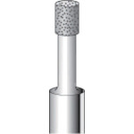 トラスコ中山 ナカニシ 電着ダイヤモンドバー 円筒#100 刃径4×軸径6×50L(ご注文単位1本)【直送品】