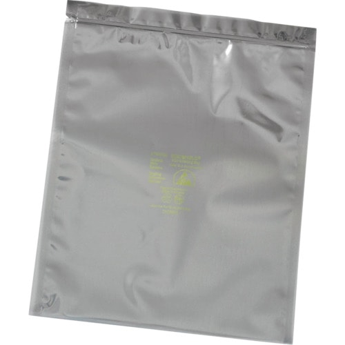 トラスコ中山 DESCO ESDバッグ、STATSHIELD、メタルアウト 152mmx254mm、入数100(ご注文単位1パック)【直送品】