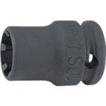 トラスコ中山 コーケン インパクトLHSソケット 差込角9.5mm 対辺6S(ご注文単位1個)【直送品】