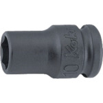 トラスコ中山 コーケン インパクト6角ソケット(薄肉) 10mm(ご注文単位1個)【直送品】