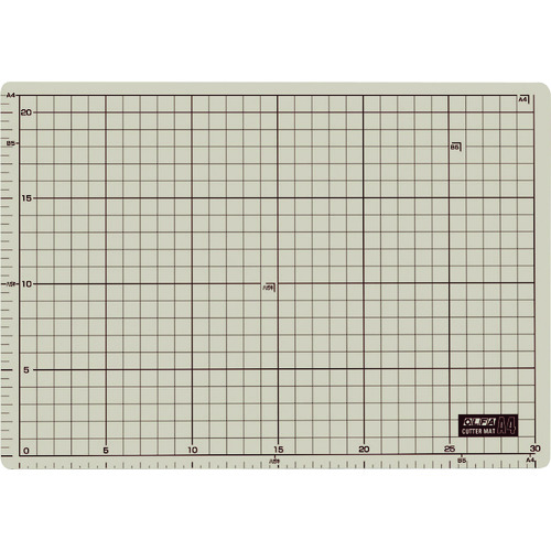トラスコ中山 OLFA カッティングマット カッターマット A4(ご注文単位1個)【直送品】