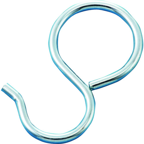 トラスコ中山 緑十字 パイプ用フック 金具10 19mmΦ用 内径22mmΦ 10個組 スチール製(ご注文単位1組)【直送品】