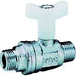 トラスコ中山 TBC オネジボール止水逆止Sメッキ(ご注文単位1個)【直送品】