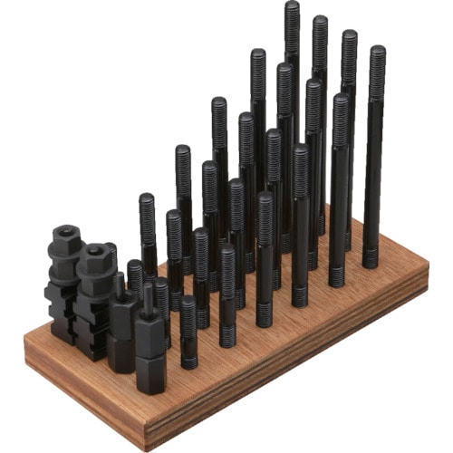 トラスコ中山 スーパーツール Tナットスタッドセット(M12、T溝巾14)(ご注文単位1セット)【直送品】