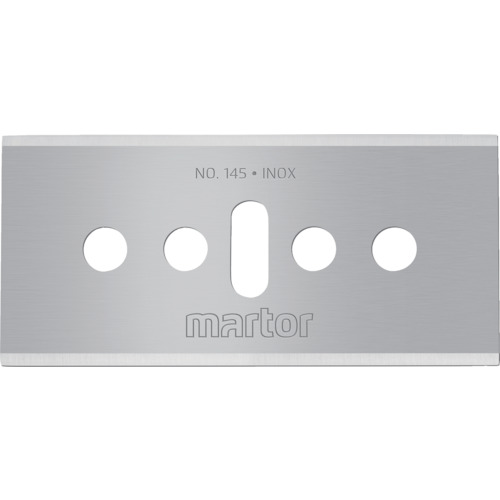 トラスコ中山 martor 替刃 10枚 INDUSTRIAL BLADE ステンレス 145(ご注文単位1箱)【直送品】