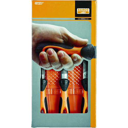 トラスコ中山 バーコ ヤスリセット 中目 刃長150mm 3本(ご注文単位1セット)【直送品】