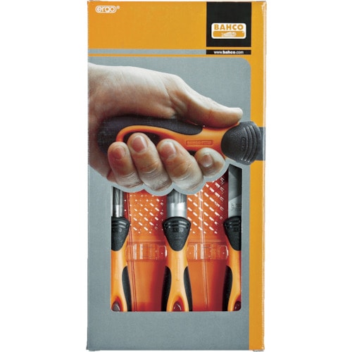 トラスコ中山 バーコ ヤスリセット 中目 刃長250mm 3本(ご注文単位1セット)【直送品】