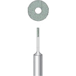 トラスコ中山 ナカニシ ビトリファイドダイヤバー 粒度#320 刃径0.8mm 刃長3mm（ご注文単位1本）【直送品】