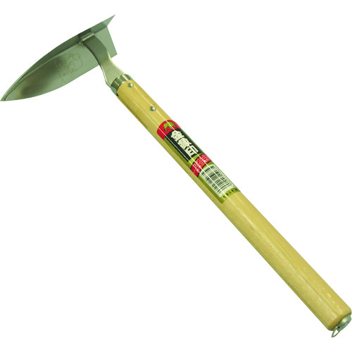 トラスコ中山 金象 ステン 片手三角ホー 柄付(ご注文単位1個)【直送品】