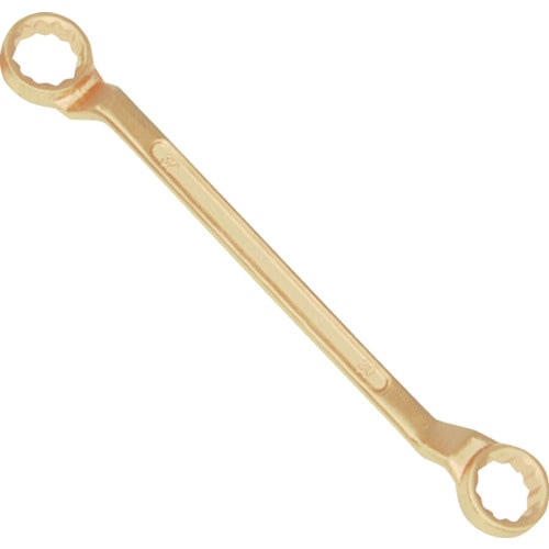 トラスコ中山 TAURUS 防爆両口メガネレンチ(60度) 二面幅寸法(mm)：13×17（ご注文単位1個）【直送品】