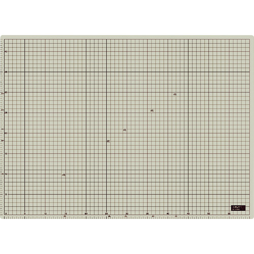 トラスコ中山 OLFA カッターマットA2(ご注文単位1枚)【直送品】