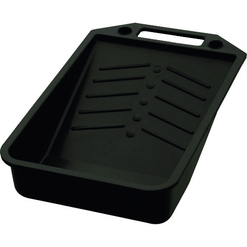 トラスコ中山 大塚 PPローラー皿9インチ 黒(ご注文単位1個)【直送品】