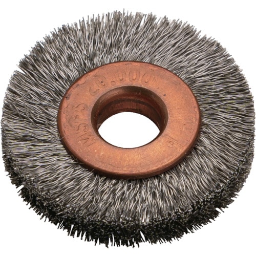 トラスコ中山 バーテック コパーセンターホイルブラシ C-1(ご注文単位1枚)【直送品】