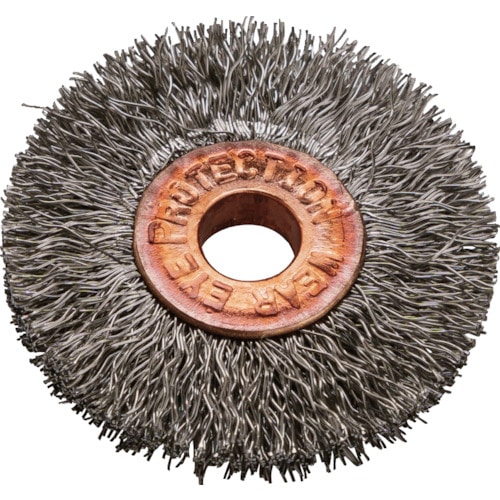 トラスコ中山 バーテック コパーセンターホイルブラシ C-1 1/4(ご注文単位1枚)【直送品】