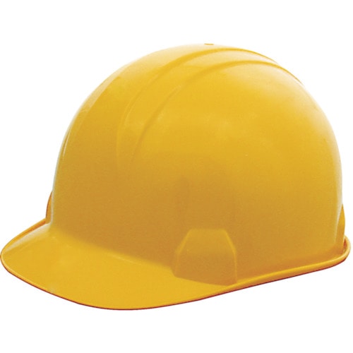 トラスコ中山 タニザワ ABS製ヘルメット 帽体色 イエロー(ご注文単位1個)【直送品】