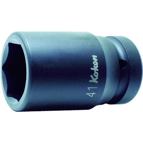 トラスコ中山 コーケン 薄肉インパクトセミディープソケット 対辺41 差込角25.4全長85(ご注文単位1個)【直送品】