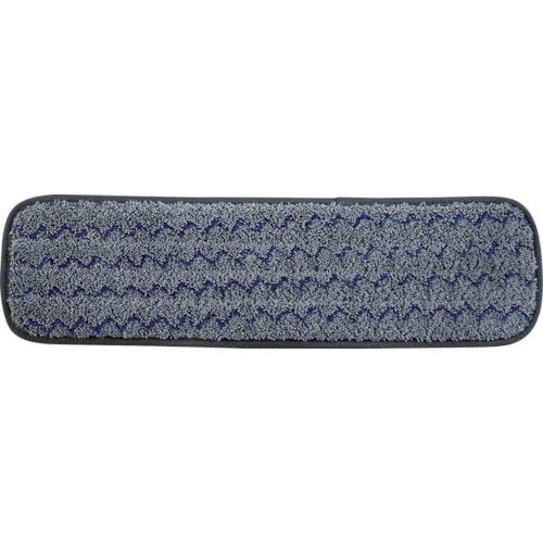 トラスコ中山 ラバーメイド モップ クイックコネクト モッピングシステム マイクロファイバー 水拭き用 ダークグレー 460mm(ご注文単位1個)【直送品】