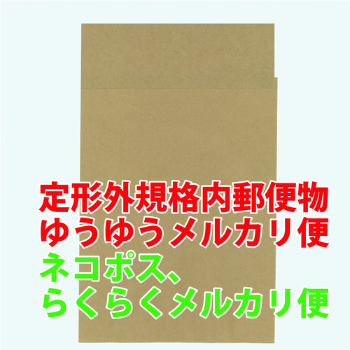 トラスコ中山 キングコーポ ポストイン封筒 小 未晒クラフト 100ガゼット貼(225×305×25)(ご注文単位1箱)【直送品】