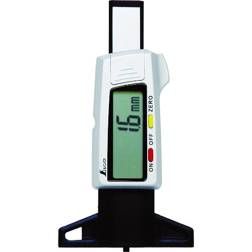 トラスコ中山 シンワ デジタルデップスゲージ ミニ 25mm(ご注文単位1個)【直送品】
