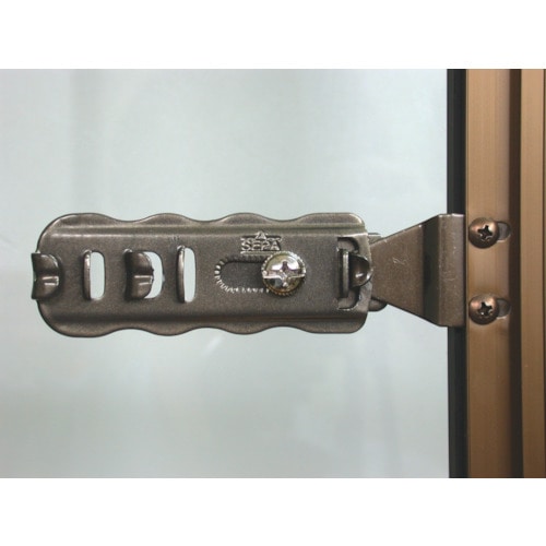 トラスコ中山 ヒナカS/S 通気戸じまりくんシルバー(ご注文単位1個)【直送品】