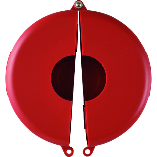 トラスコ中山 緑十字 ゲートバルブロックアウト 適応ハンドル径165.1~254mm VL-63 PP製(ご注文単位1個)【直送品】