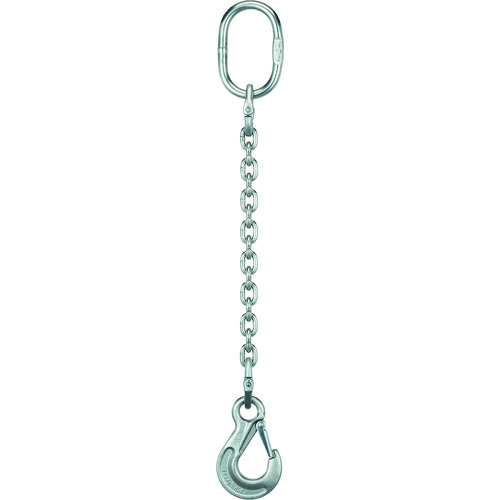 トラスコ中山 象印 SUS製チェーンスリング1本吊りスリングフックタイプ 0.4t(ご注文単位1台)【直送品】