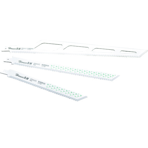 トラスコ中山 ハウスB.M セーバーソーブレード 断熱材用ナイフ刃 全長400mm(ご注文単位1本)【直送品】