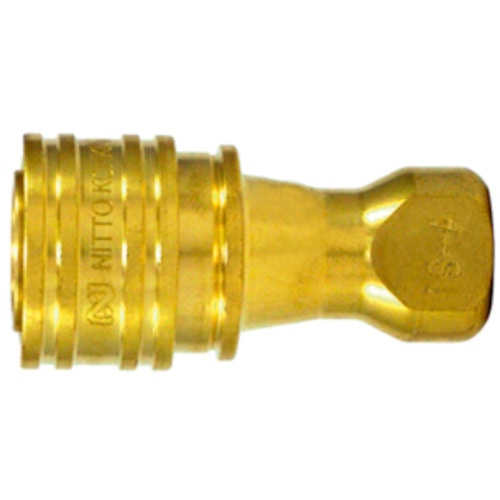 トラスコ中山 日東 SPカプラ タイプA 真ちゅう製 ふっ素ゴムFKM X-100(07915)(ご注文単位1個)【直送品】