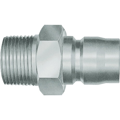 トラスコ中山 日東 TSPカプラ ステンレス製(めねじ取付用プラグ) 相手側Rc1/8(00682)(ご注文単位1個)【直送品】