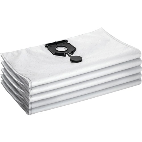 トラスコ中山 ケルヒャー バキュームクリーナー用アクセサリー 合成繊維フィルターバッグ 5枚入(ご注文単位1個)【直送品】