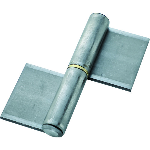 トラスコ中山 TRUSCO スチール製特厚溶接旗蝶番 右用 全長127mm (2個入)(ご注文単位1袋)【直送品】