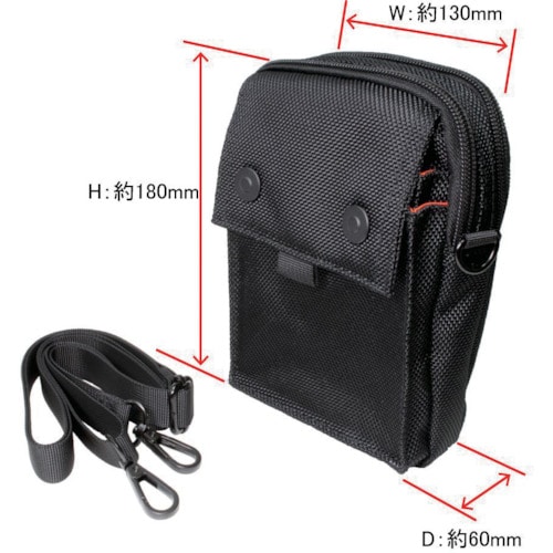 トラスコ中山 アストロプロダクツ ウエストポーチ S（ご注文単位1個）【直送品】