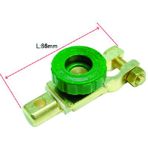 トラスコ中山 アストロプロダクツ バッテリーカットターミナル(ご注文単位1個)【直送品】