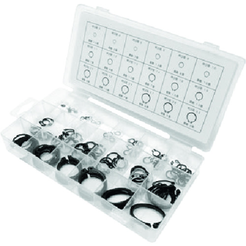 トラスコ中山 アストロプロダクツ 軸用スナップリング 150個セット(ご注文単位1セット)【直送品】