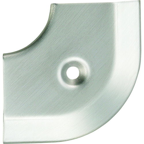 トラスコ中山 ASSIST ヘの字押え 床金物20-101LN コーナー ステンレス 出隅 43×43mm(ご注文単位1個)【直送品】