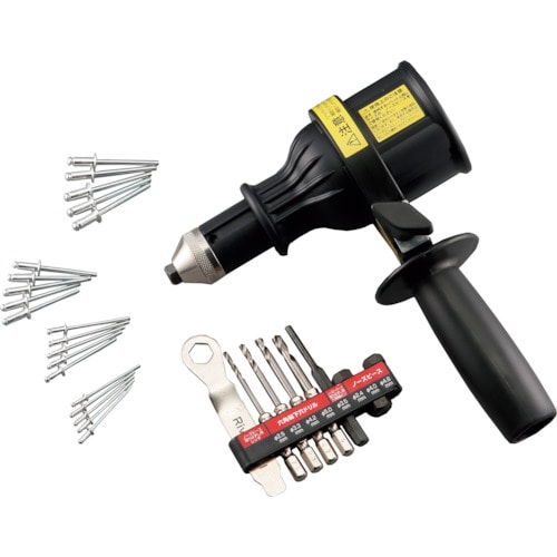 トラスコ中山 RELIEF 電動リベッターアタッチメント(ご注文単位1セット)【直送品】