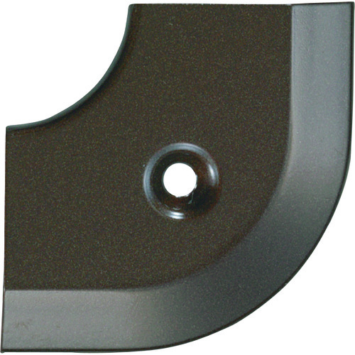 トラスコ中山 ASSIST 床金物20-111LGBヘの字押えコーナー アルミブロンズ 出隅 43×43mm(ご注文単位1個)【直送品】