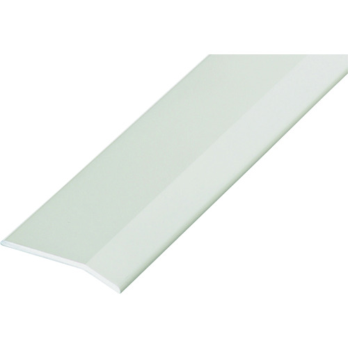 トラスコ中山 ASSIST 床金物20-112AWHヘの字押え 穴明 アルミオフホワイト 1/2定尺2.00M(ご注文単位20本)【直送品】