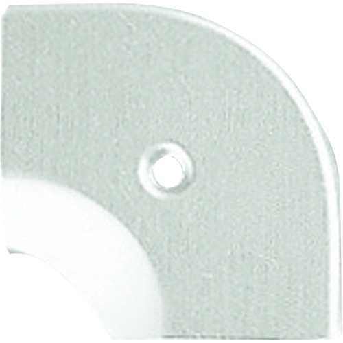 トラスコ中山 ASSIST 床金物20-112LSヘの字押えコーナー アルミシルバー 入隅 53×53mm(ご注文単位1個)【直送品】