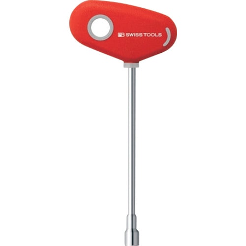 トラスコ中山 PBスイスツールズ クロスハンドルナットドライバー 対辺8 軸長230 全長270(ご注文単位1本)【直送品】